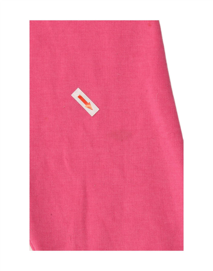 Zara Womens Oversized Sweatshirt Jumper UK 10 Pequeno Poliéster Rosa