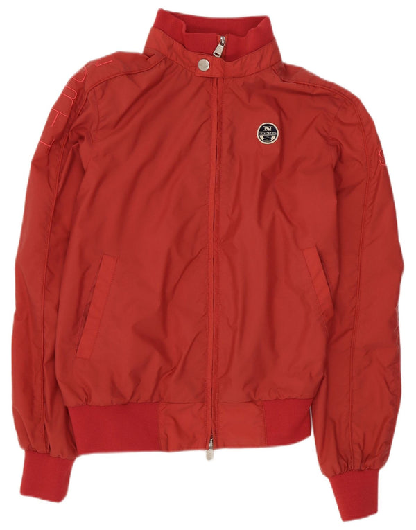 Jaqueta bomber masculina North Sails UK 34 XS poliamida vermelha