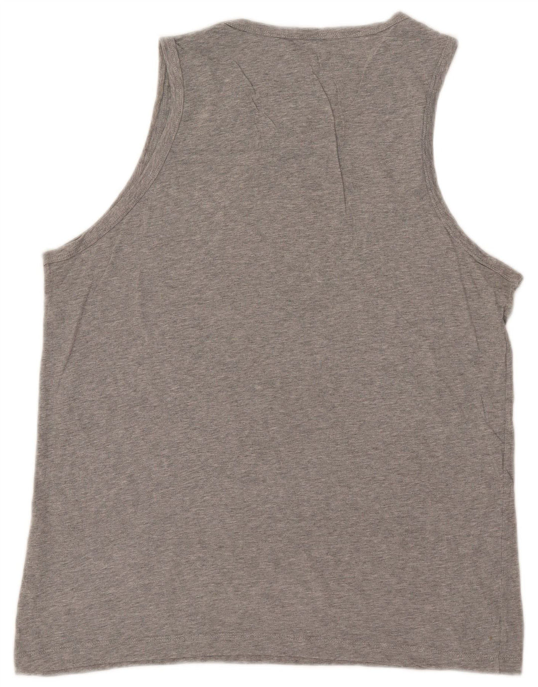 Colete gráfico masculino Nike grande algodão manchado cinza