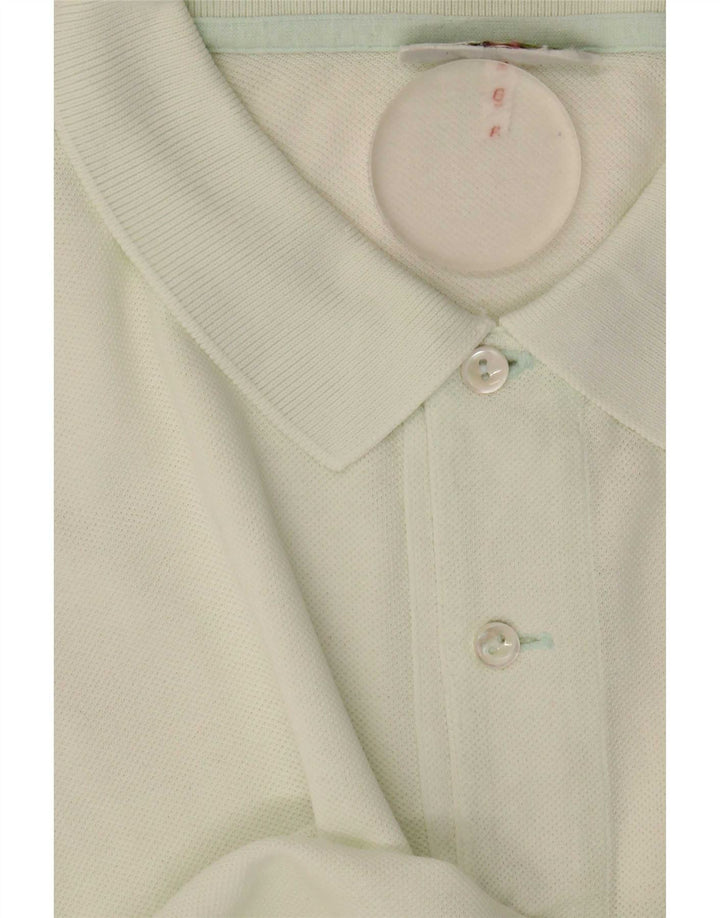Camisa polo masculina Lacoste tamanho 6 XL verde