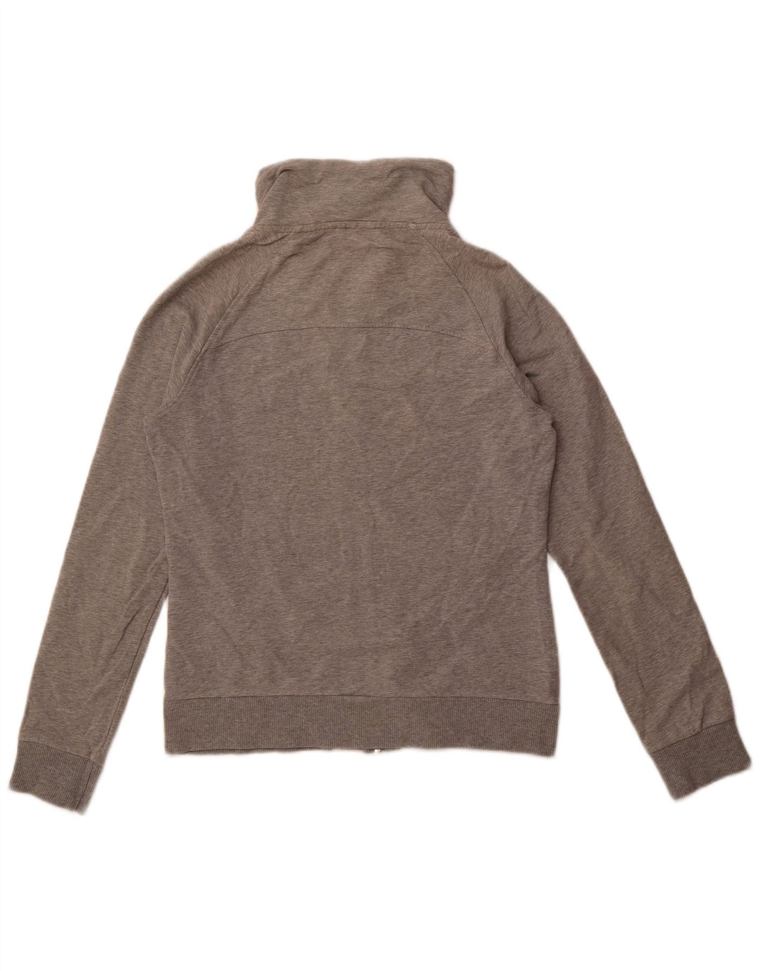 Puma Womens Tracksuit Top Jacket UK 14 Grande Algodão Cinza