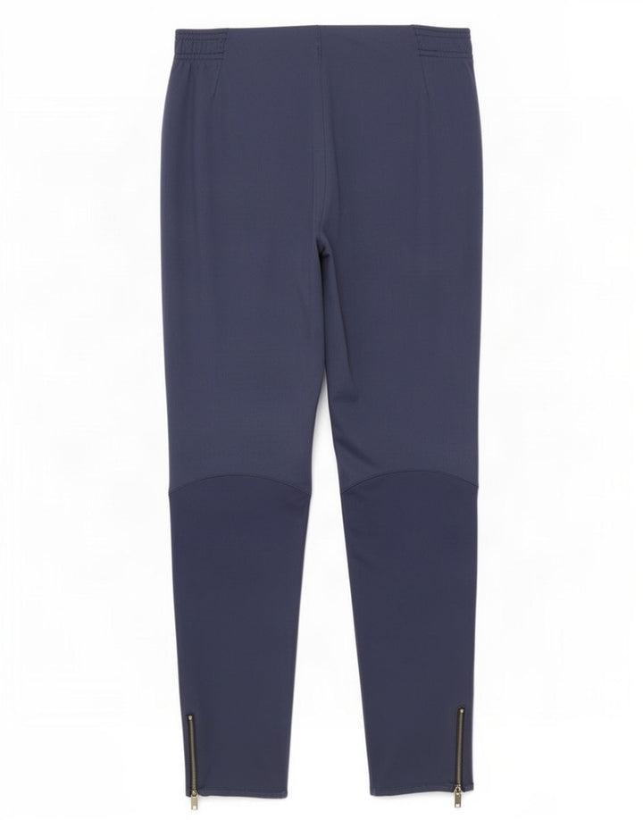 Calça de treino masculina Nike Dri Fit médio azul marinho colorblock poliéster