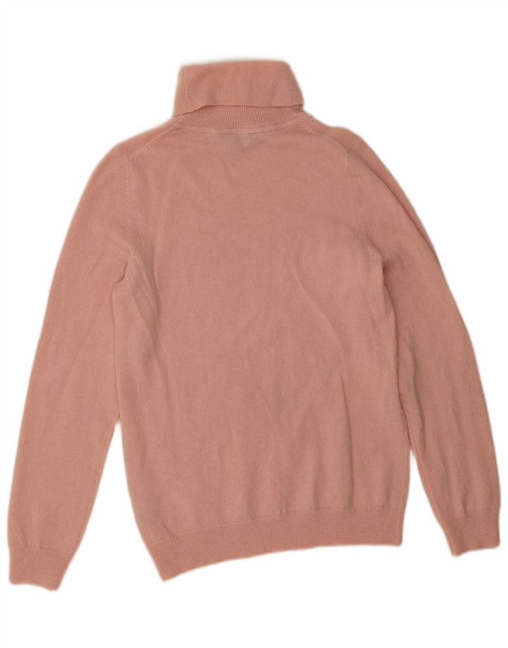 Suéter feminino Crew Clothing com gola redonda UK 12 rosa médio