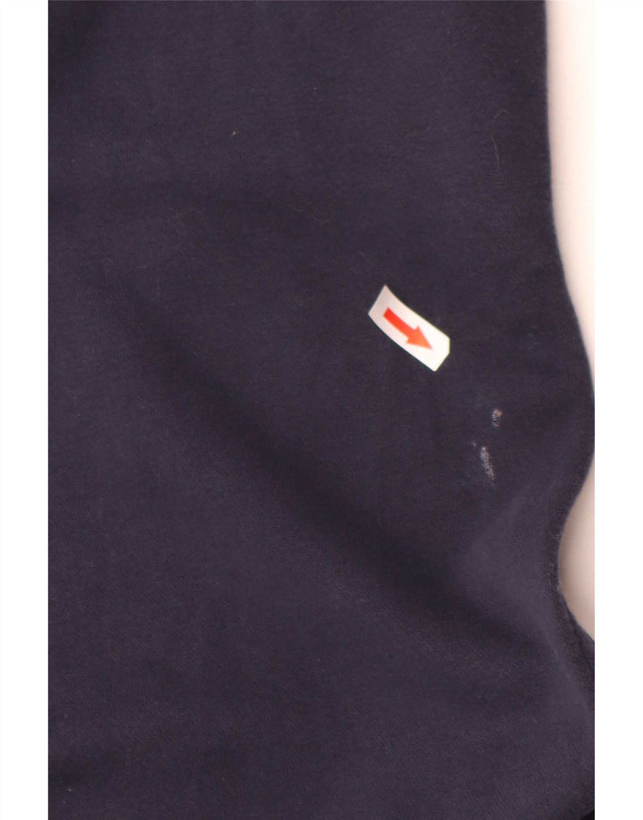 Calça de treino feminina Marks & Spencer UK 12 azul marinho médio