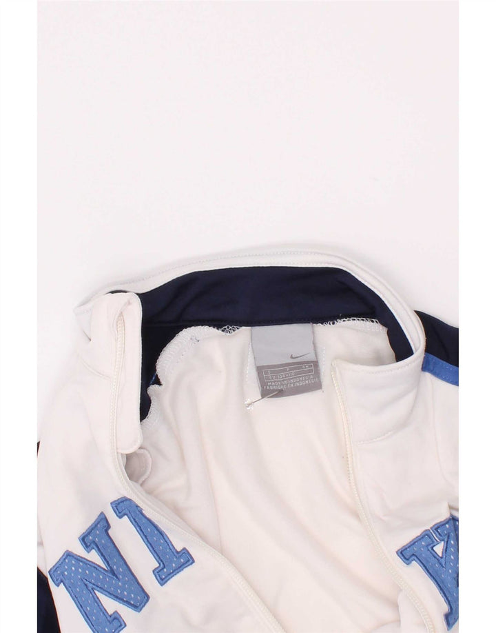 Jaqueta Nike Boys Graphic Tracksuit Top 4-5 anos pequeno bloco colorido branco