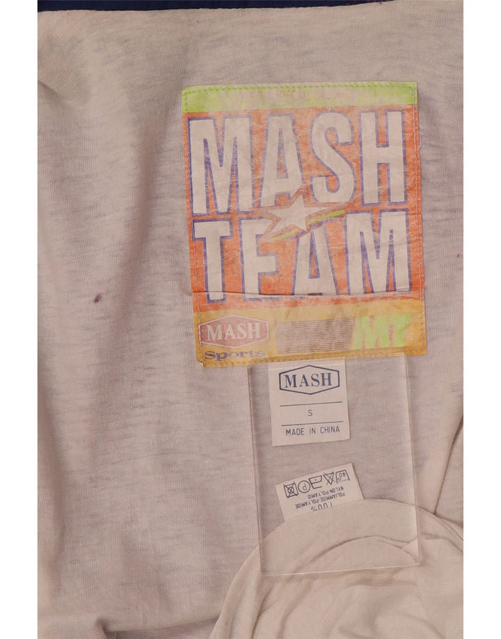Mash Womens Oversized Full Tracksuit UK 10 Small Navy Blue Colourblock