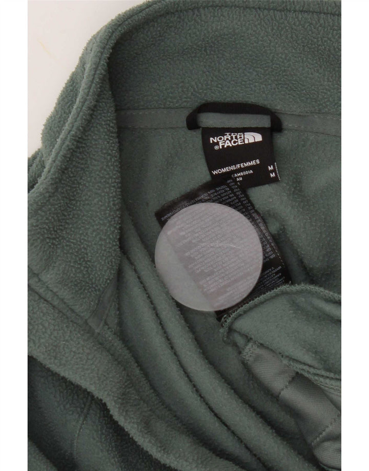Jaqueta feminina The North Face Liner Fleece UK 14 poliéster verde médio
