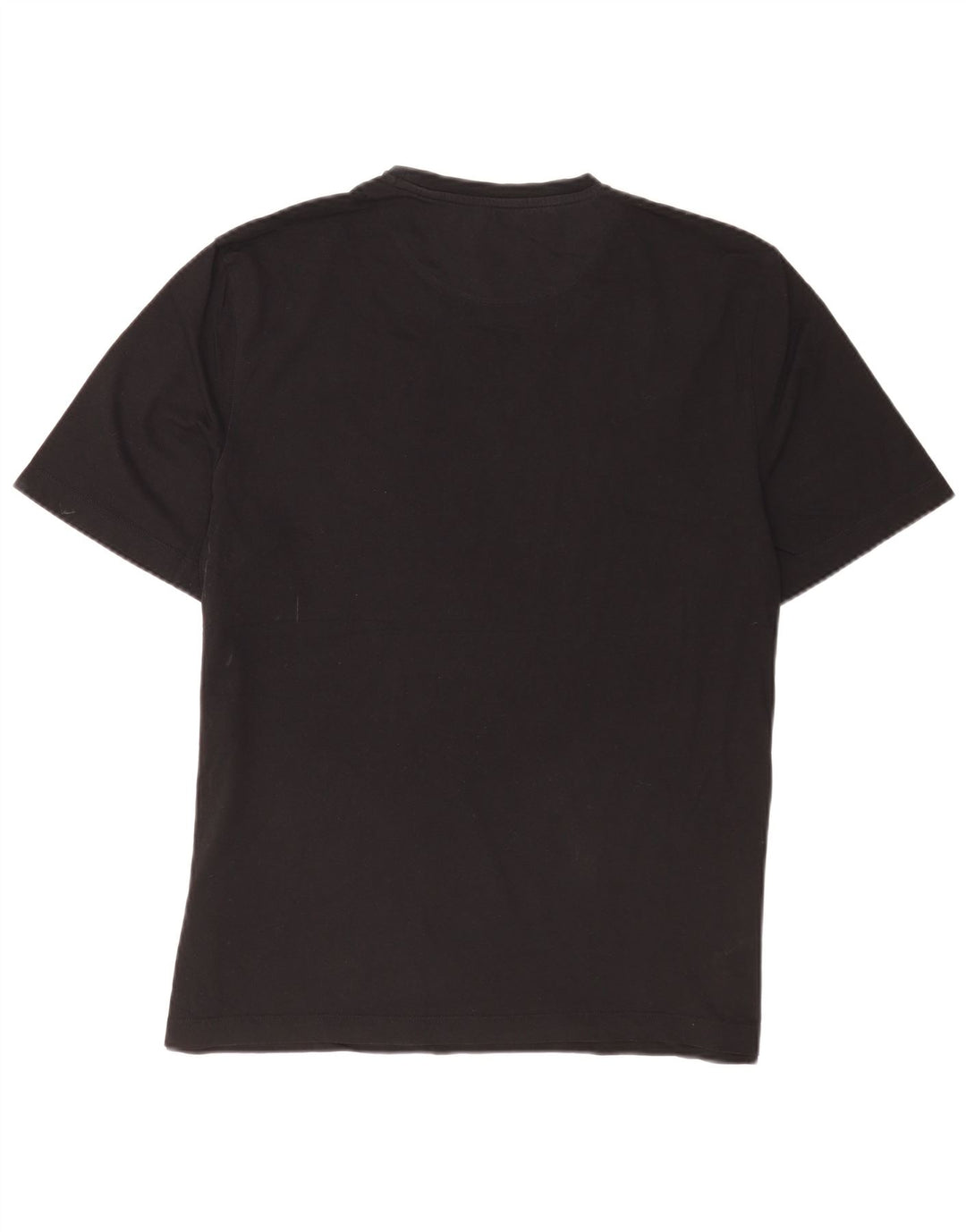 Camiseta masculina regular Ted Baker tamanho superior 4 grande algodão preto