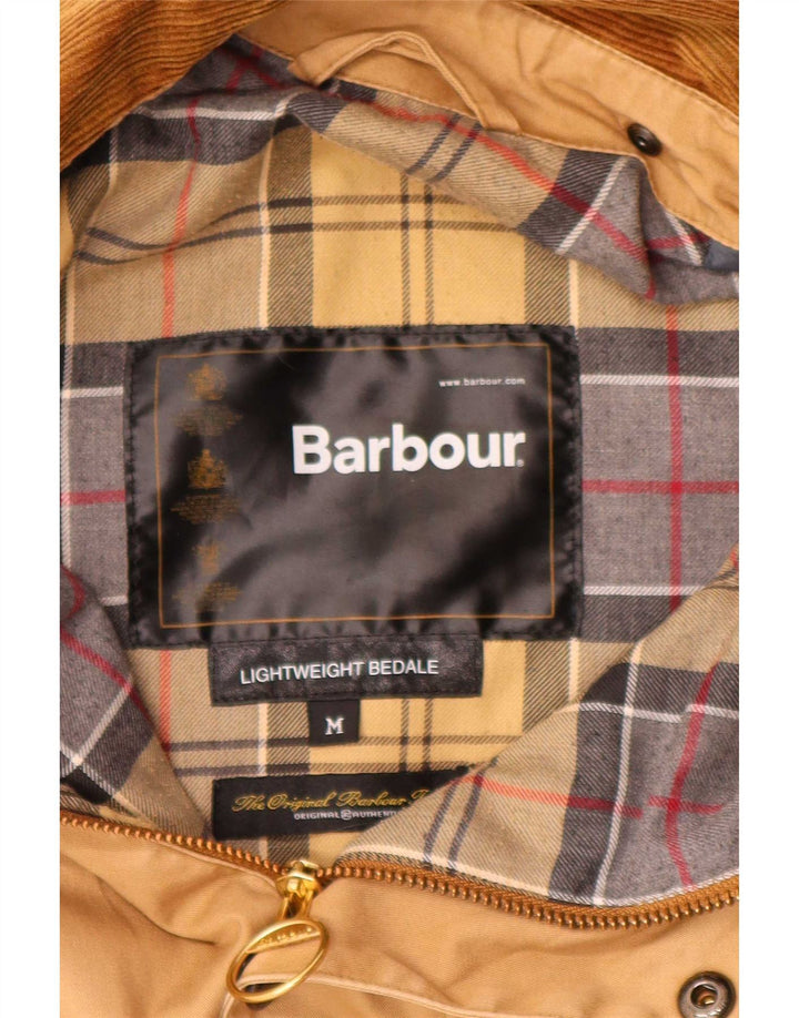 Jaqueta masculina Barbour Bedale de algodão encerado Reino Unido 38 bloco colorido bege médio