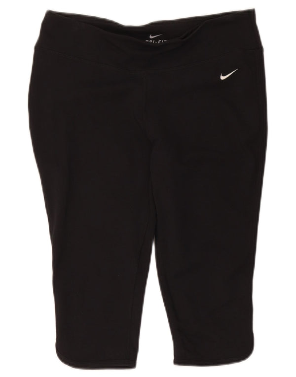 Leggings Nike Dri Fit Capri Femininas UK 12/14 Médio Preto