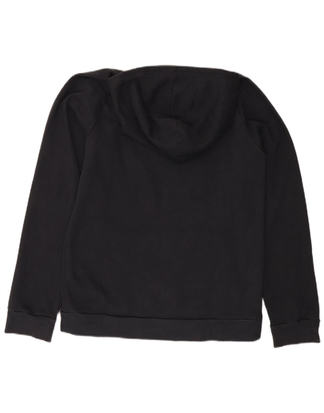 UNDER ARMOUR Meninos moletom com capuz 13-14 anos XL algodão preto