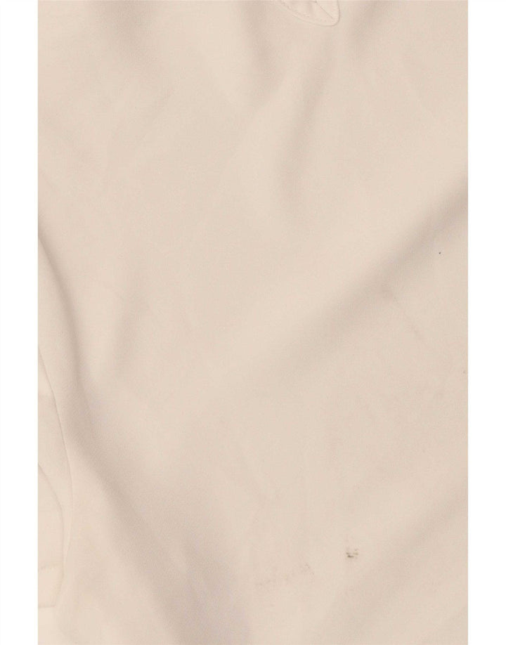 Blusa feminina Marks & Spencer Top Reino Unido 16 Grande Branco