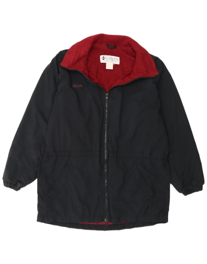 Jaqueta corta-vento masculina Columbia UK 38 médio preto nylon
