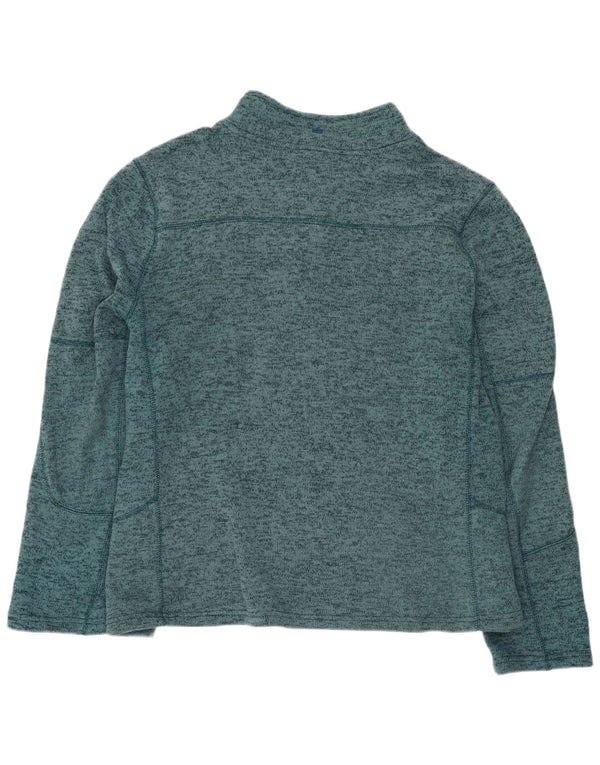 Moletom feminino Mountain Warehouse UK 20 2XL turquesa salpicado