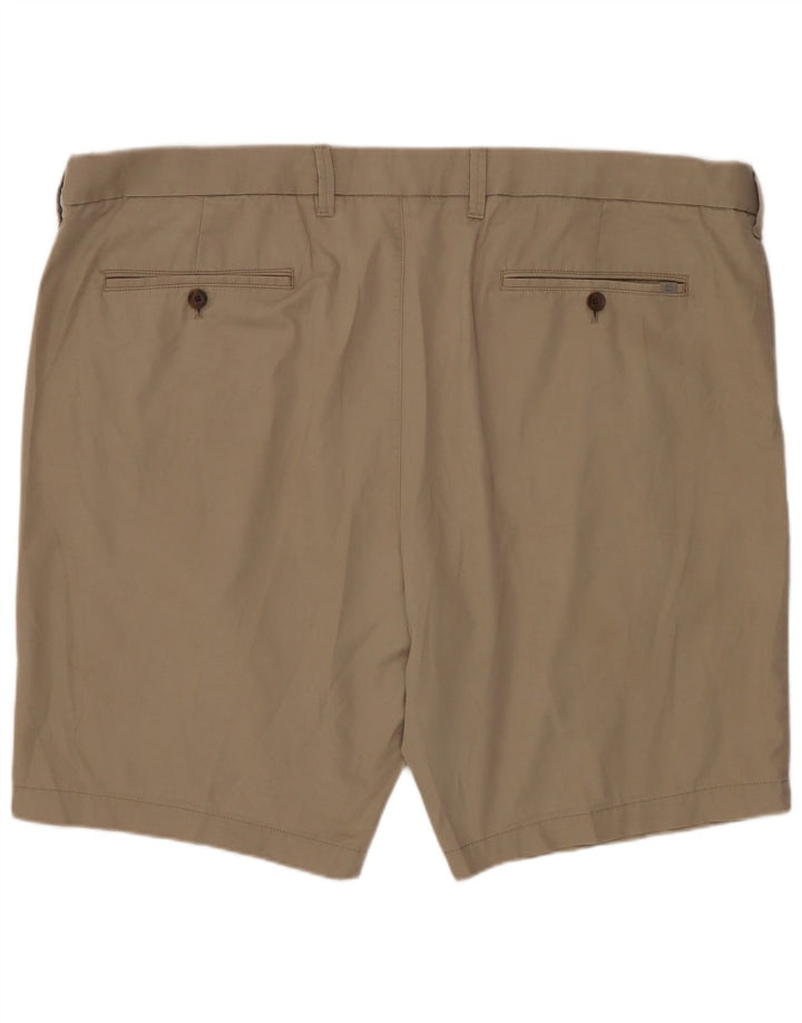 Shorts chino masculino MARKS & SPENCER W44 2XL algodão bege