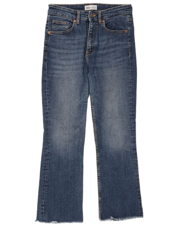Zara Womens Bootcut Jeans EU 38 Small W28 L26 Blue