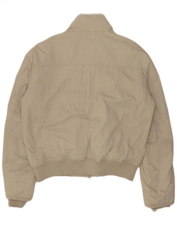 Jaqueta acolchoada masculina Kappa UK 42 XL poliéster bege