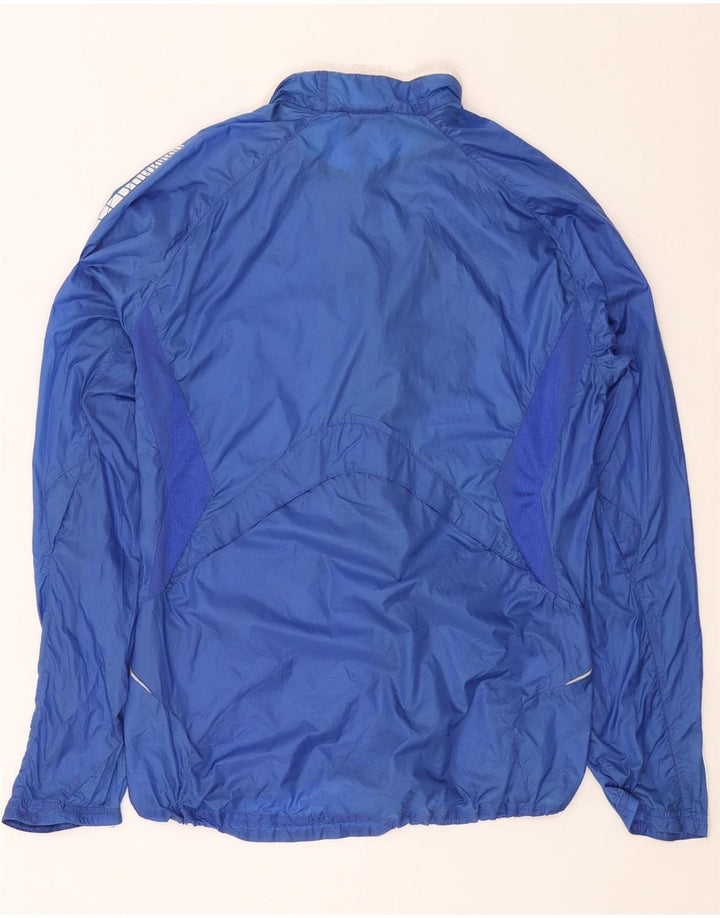 Adidas Mens Clima Proof Rain Jacket UK 38 Médio Azul Poliamida