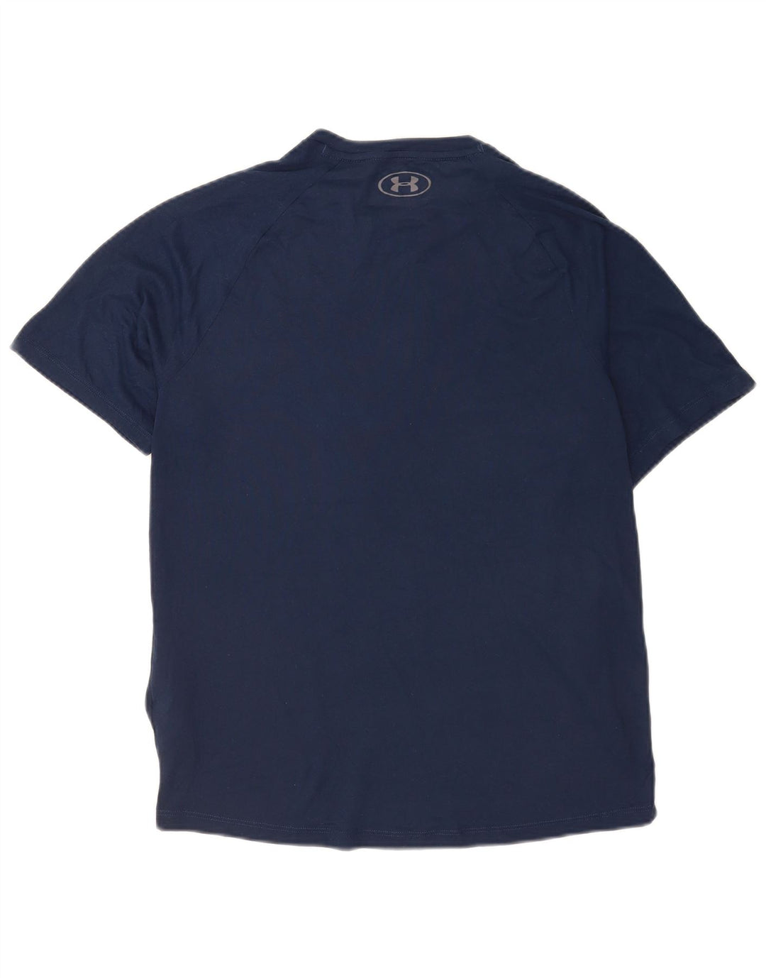 Camiseta masculina Under Armour Top médio azul marinho poliéster