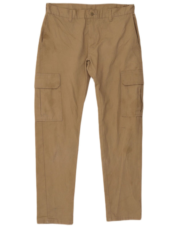 Calças cargo masculinas Dickies Slim W32 L30 bege
