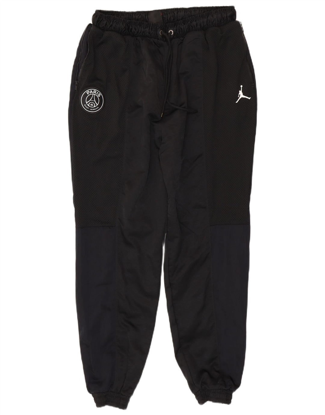 Jordan Mens Paris Saint-Germain Calças de treino Joggers grandes pretos