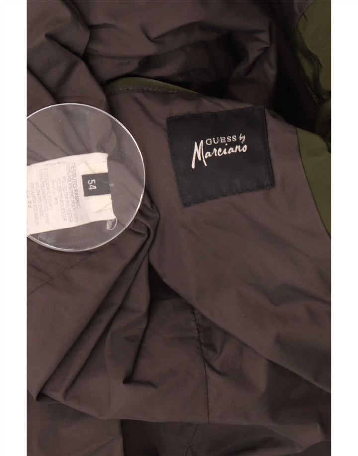 Jaqueta acolchoada masculina Guess By Marciano IT 54 2XL Poliéster cáqui