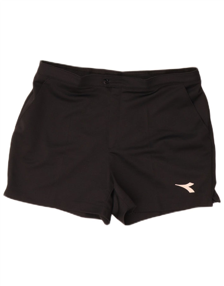 DIADORA Mens Chino Shorts XL W38 Poliéster Preto