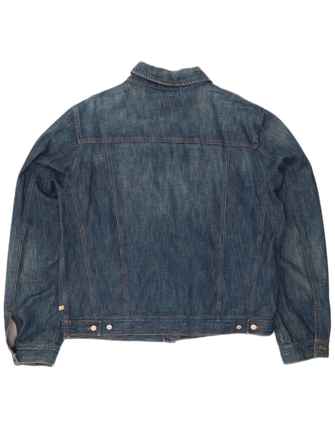 Jaqueta jeans masculina CERRUTI 1881 UK 44 2XL algodão azul