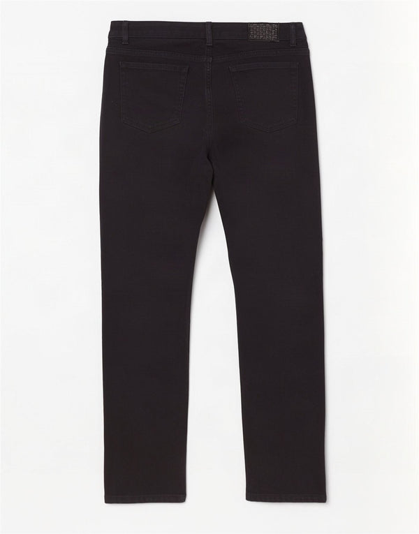 Zara Jeans Slim Feminino EU 42 Grande W32 L34 Preto