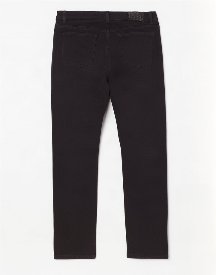Zara Jeans Slim Feminino EU 42 Grande W32 L34 Preto