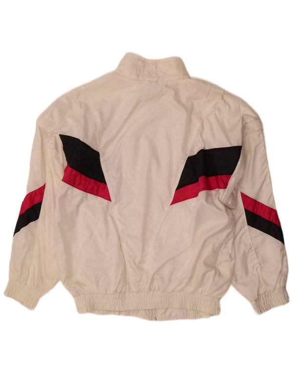 Pandora Mens Tracksuit Top Jacket Grande Branco Colourblock Poliamida