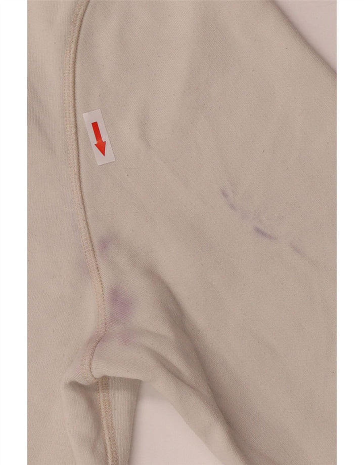 Jack Wills moletom gráfico masculino jumper grande algodão branco