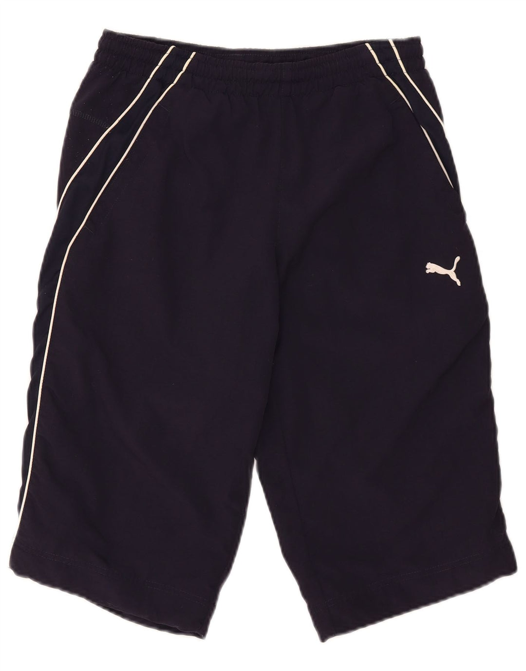 PUMA Mens Sport Shorts XS Navy Blue Nylon