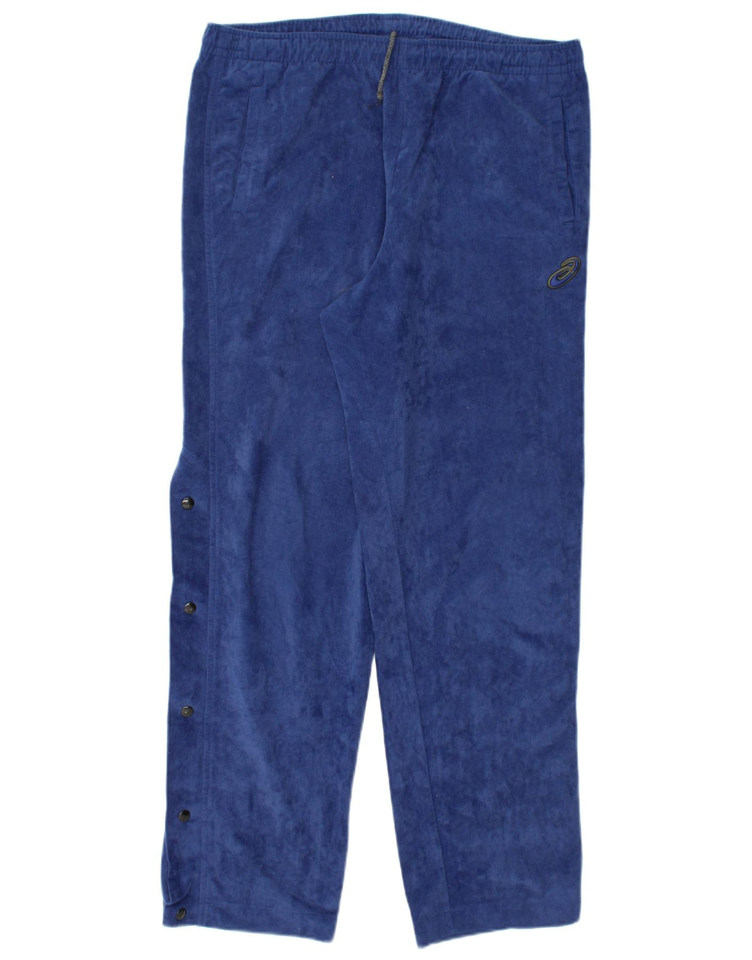 Calça de treino de lã masculina ASICS grande azul marinho