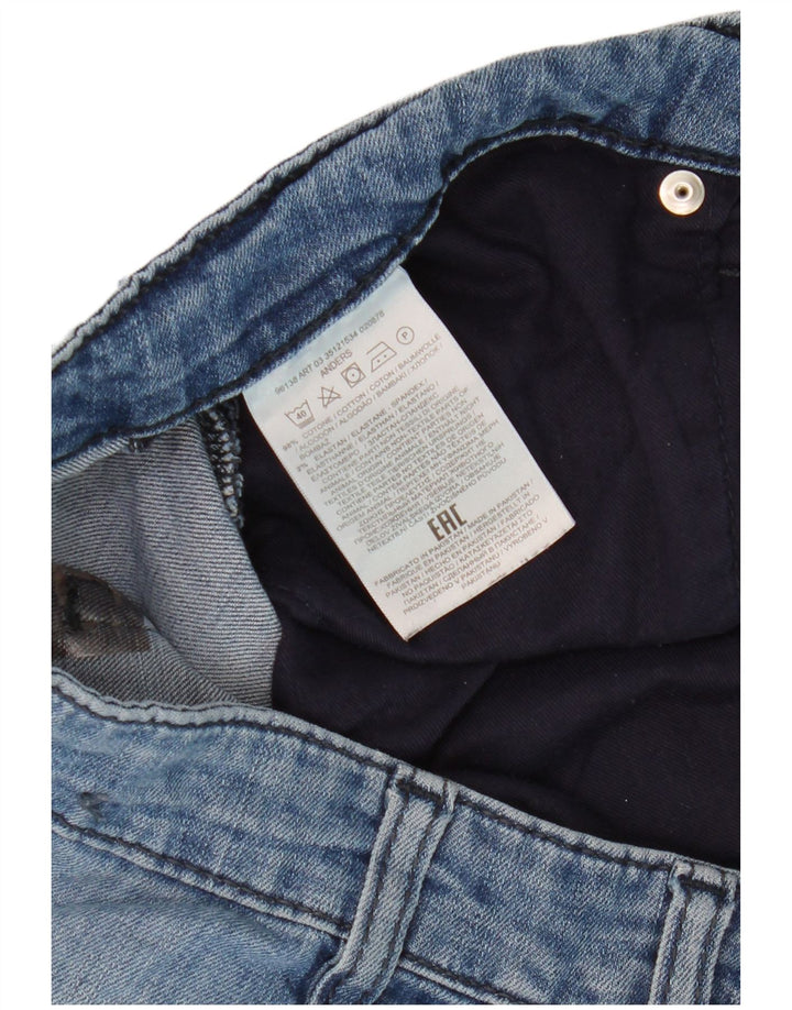 Calça jeans reta masculina Gas W36 L29 algodão azul