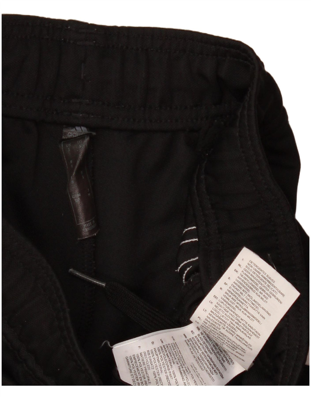 Calça Adidas Aeroready Feminina UK 8 Pequena Poliéster Preto