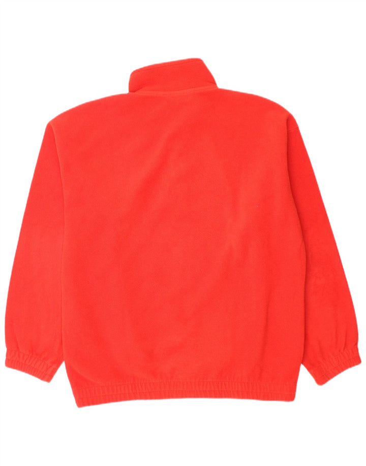 Fila Suéter masculino de lã com botão e pescoço IT 48 vermelho médio