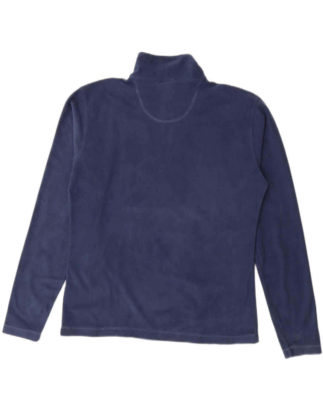 Suéter feminino de lã com zíper e gola DIADORA UK 20 2XL azul marinho poliéster