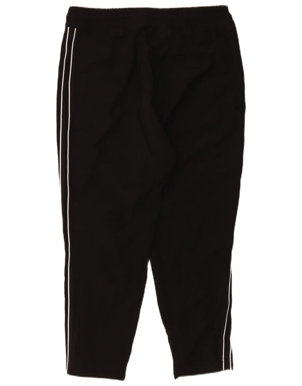 Adidas Womens Crop Tracksuit Calças UK 14 Médio Preto Poliéster