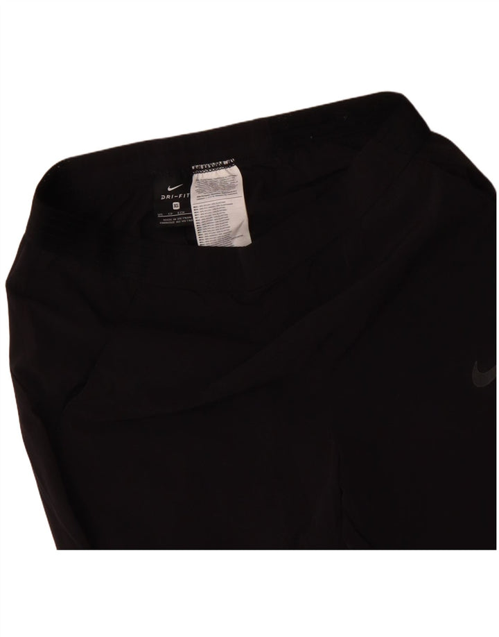 Calça de treino feminina NIKE Dri Fit UK 6 XS preto poliéster