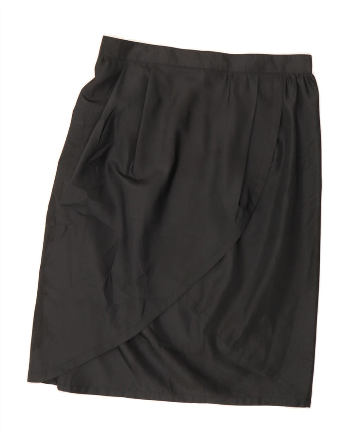 VINTAGE Womens Straight Skirt W30 Medium  Black Vintage Vintage and Second-Hand Vintage from Messina Hembry 