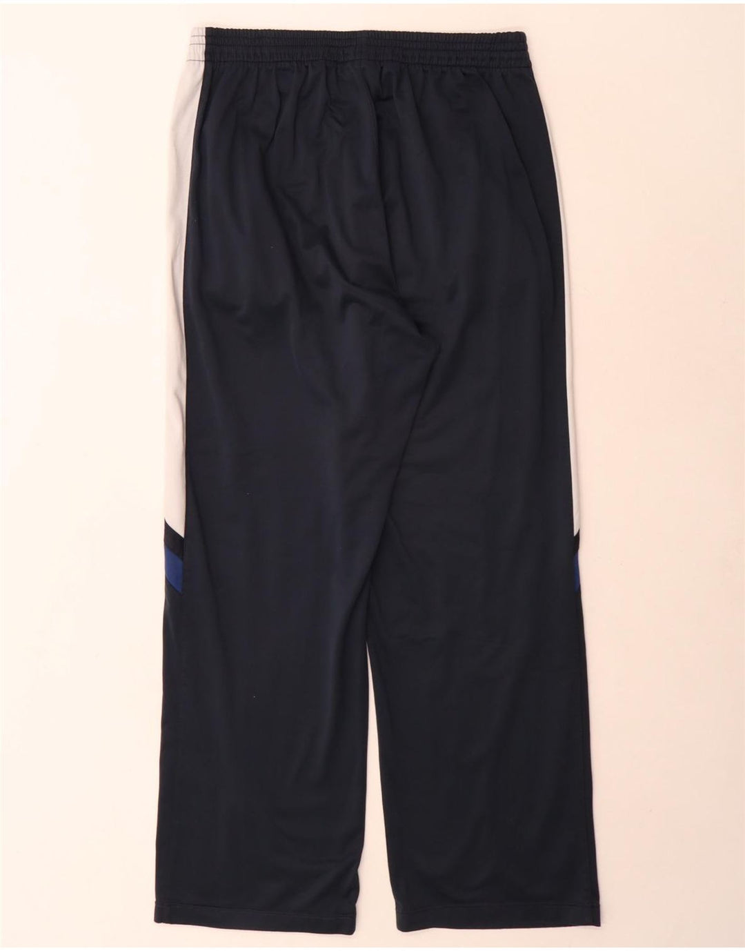 Calça de treino masculina Champion XL azul marinho colorblock poliéster