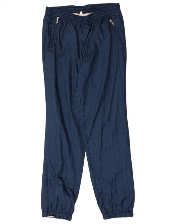 Calça de treino masculina vintage Joggers IT 48 médio azul marinho poliamida