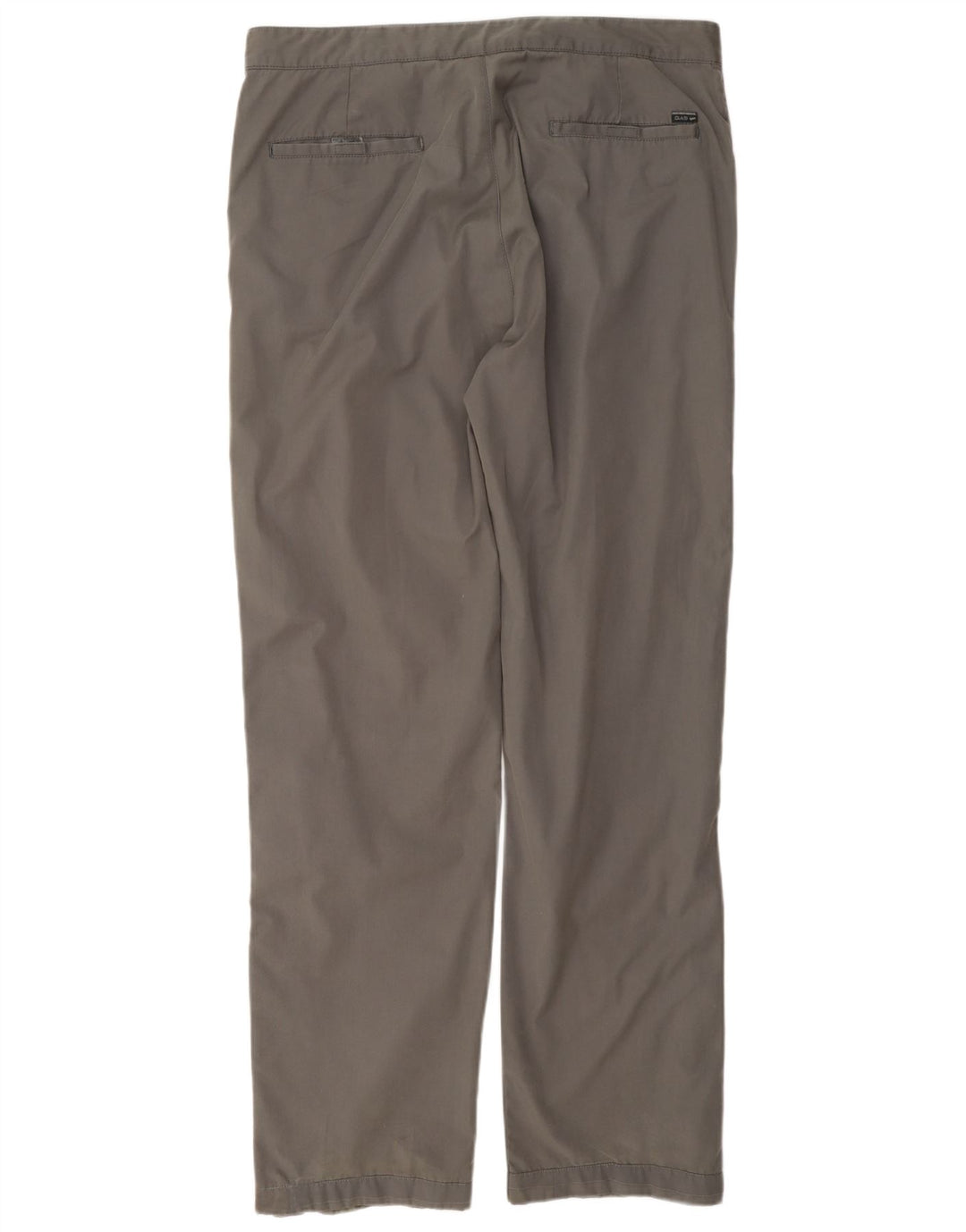 Calça masculina reta casual Gas W34 L32 cinza
