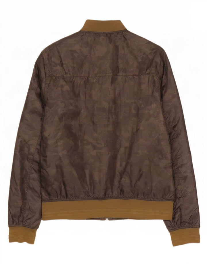 Jaqueta bomber masculina Tommy Hilfiger Reino Unido 38 poliéster cáqui médio