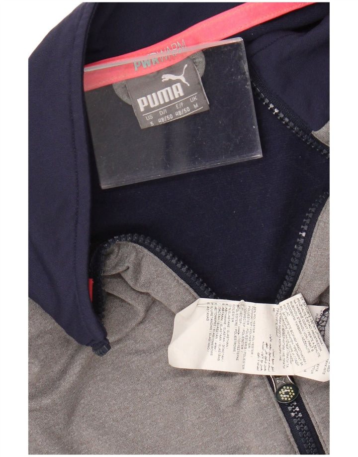 Pulôver masculino com gola zip e agasalho top médio