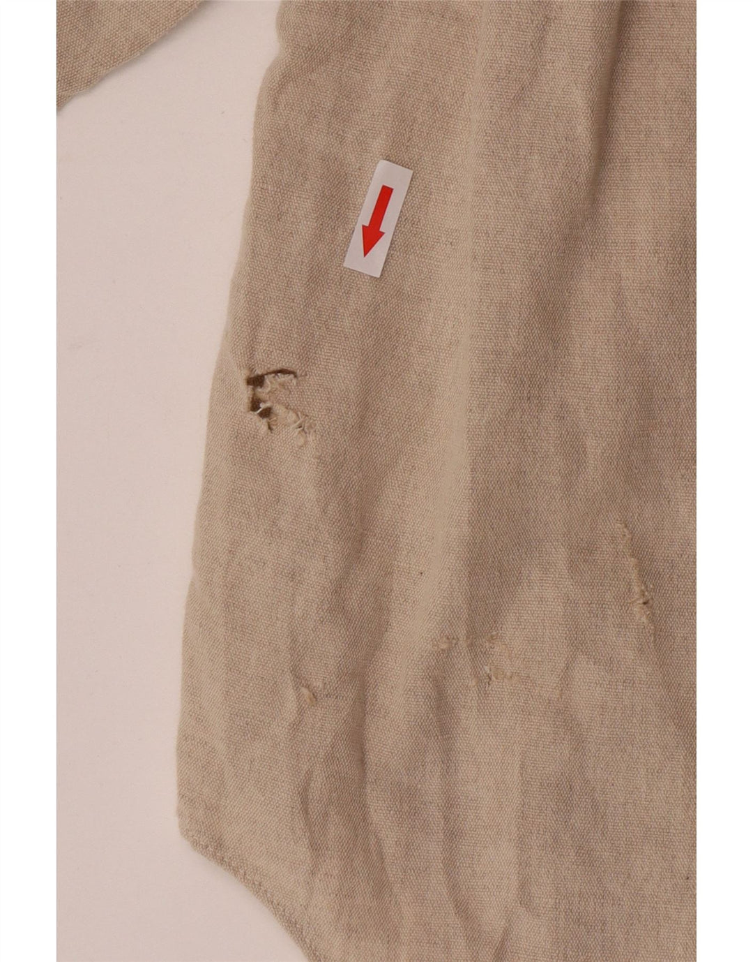 Camisa masculina Energie grande linho bege