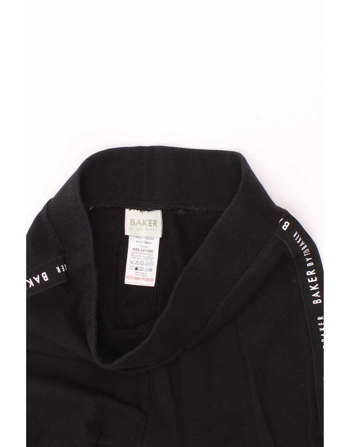 Leggings gráficas para meninas Ted Baker 6-7 anos algodão preto