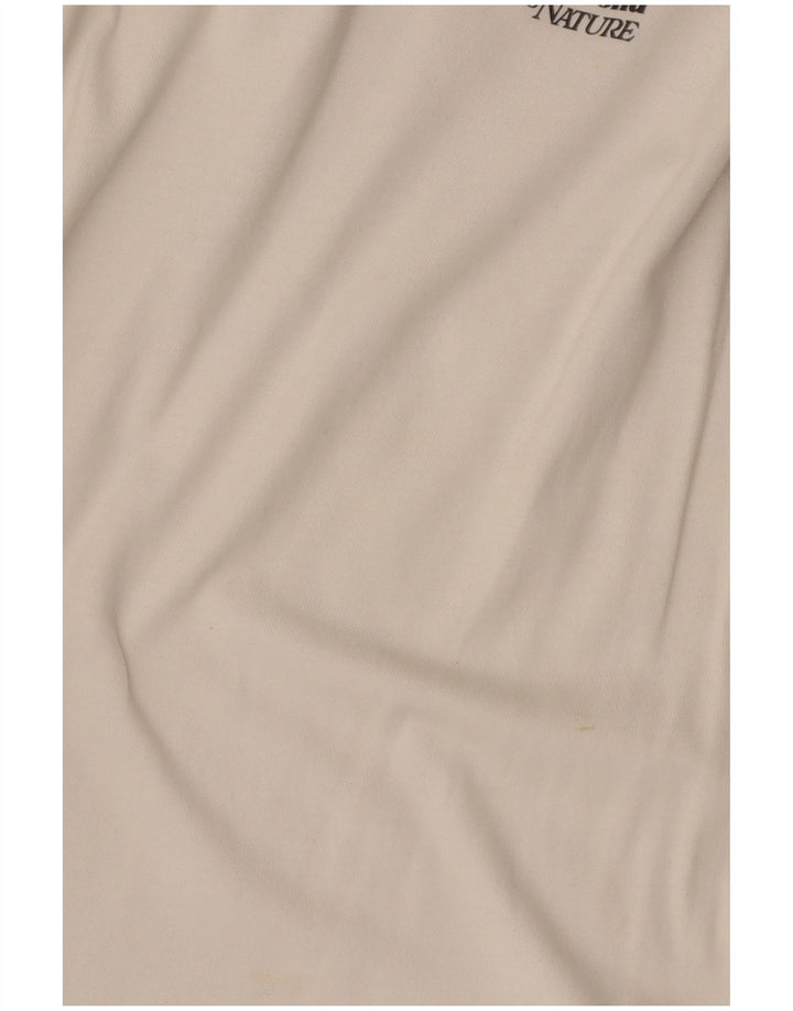 Camiseta feminina gráfica Levi's 2XL algodão branco