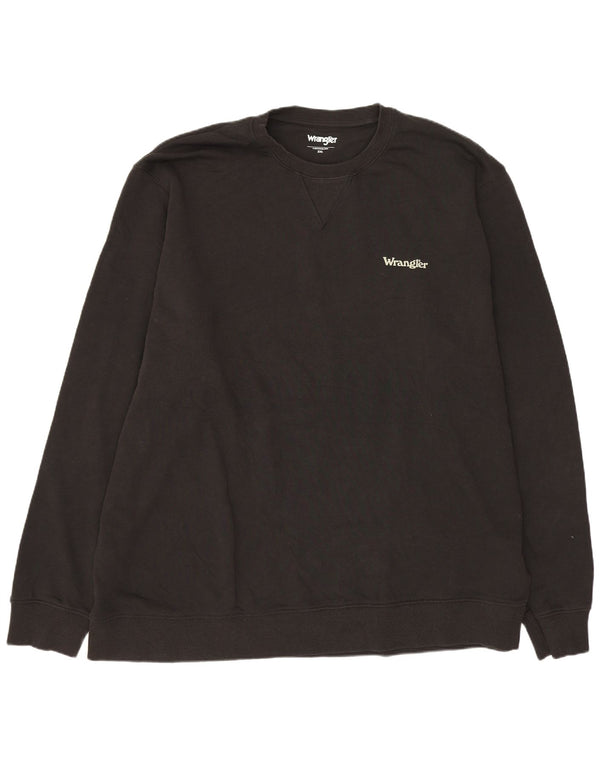 Wrangler moletom masculino jumper 2XL algodão preto